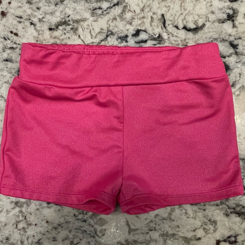 🩰 Girls pink dance wear shorts